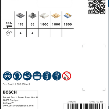 Bosch PRO Multi Material PC Plus Gatzaag 76mm - 2608594402