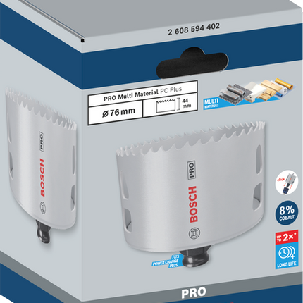 Bosch PRO Multi Material PC Plus Gatzaag 76mm - 2608594402