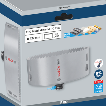 Bosch Pro Multi Material PC Plus Gatzaag 127mm - 2608594416
