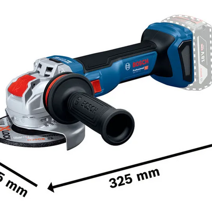 Bosch GWX 18V-11 S ACCU HAAKSE SLIJPER