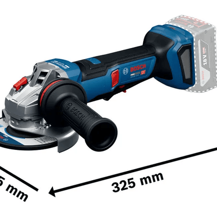 Bosch GWS18V-11PS Haakse Slijpmachine in L-Boxx - 06019N4301
