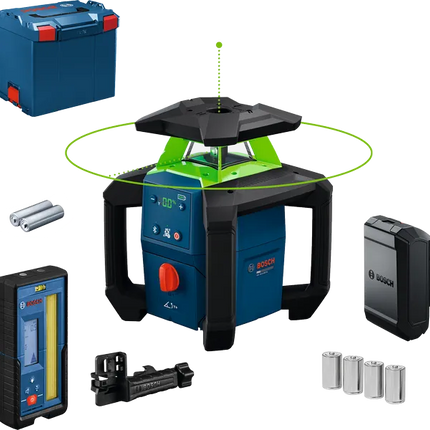 Bosch GRL 18V-4-34CVG Rotatielaser 2xAA in L-Boxx 374 - 0601061H01