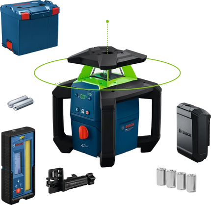 Bosch GRL 18V-4-34CVG Rotatielaser 2xAA in L-Boxx 374 - 0601061H01