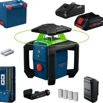 Bosch GRL18V-3-31G Rotatielaser 1x4Ah met Houder in L-Boxx 374 - 0601061G00