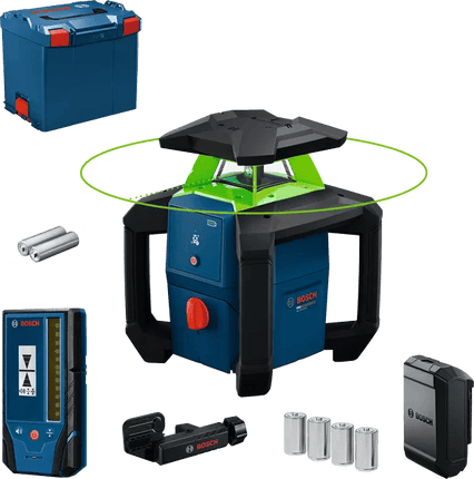Bosch GRL18V-3-31G Rotatielaser 2xAA en Houder in L-Boxx 374 - 0601061G01