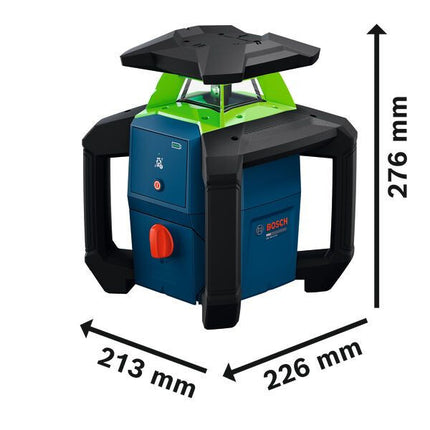 Bosch GRL18V-3-31G Rotatielaser 2xAA en Houder in L-Boxx 374 - 0601061G01