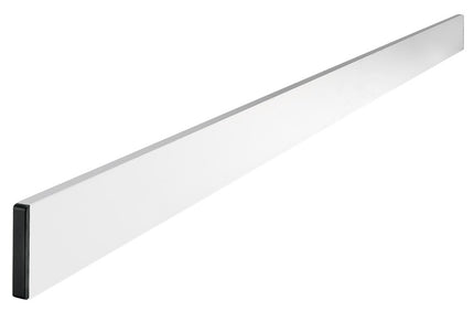 Strijklat aluminium 100 x 18 mm, licht AL 1007