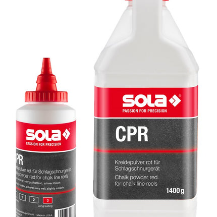 Slaglijnpoeder rood CPR