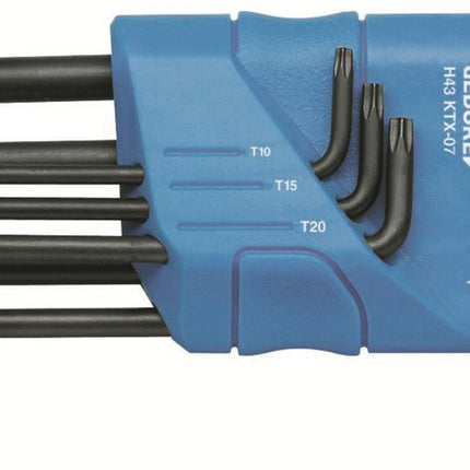 GEDORE STIFTSLEUTELSET 7-DLG TX T10-T40 - H 43 KTX-07
