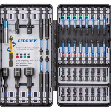 Gedore 666-042 Torsie Bitset 42-Delig - 3100316