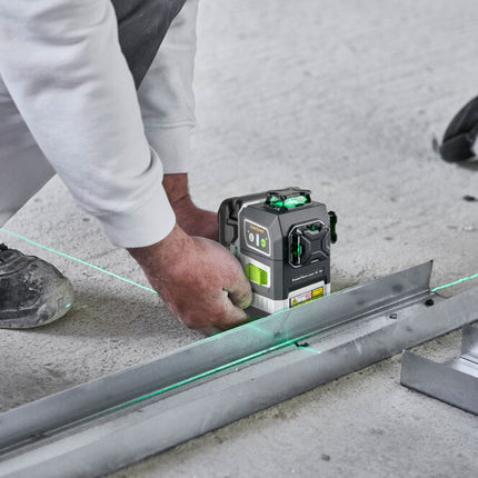 Laserliner Powerplane 3G 18V Set met Variostand Statief  - 036.380