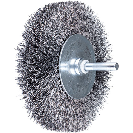 Afbeelding PFERD TOOLS ronde borstels ongetordeerd op stift RBU 10020/6 ST 0,30