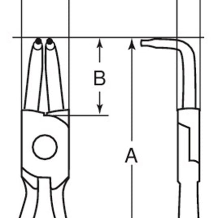 BAHCO BINNENBORGRINGTANG 225MM