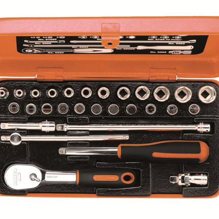Afbeelding BAHCO dopsleutelset 1/4" 6715GJ