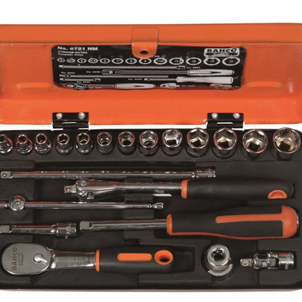 BAHCO DOPPENSET 1/4 21D