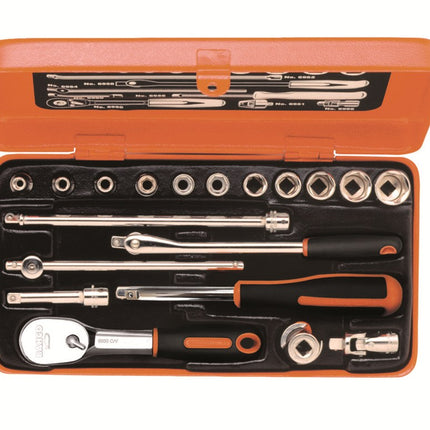 Afbeelding BAHCO dopsleutelset 1/4" 6821NZ