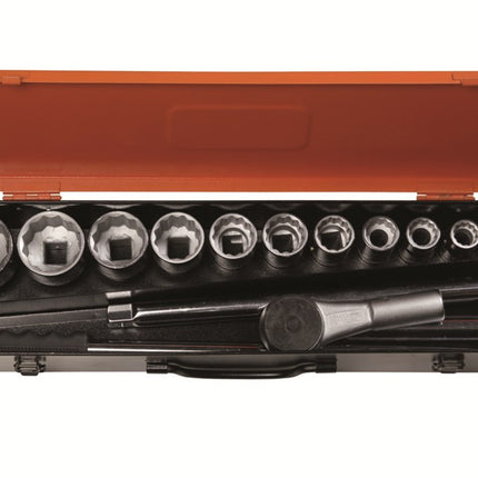 Afbeelding BAHCO dopsleutelset 1/4" metrisch 8845DM