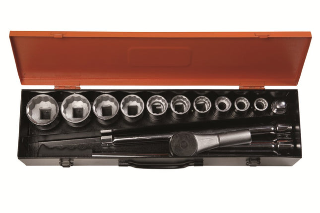Afbeelding BAHCO dopsleutelset 1/4" metrisch 8845DM