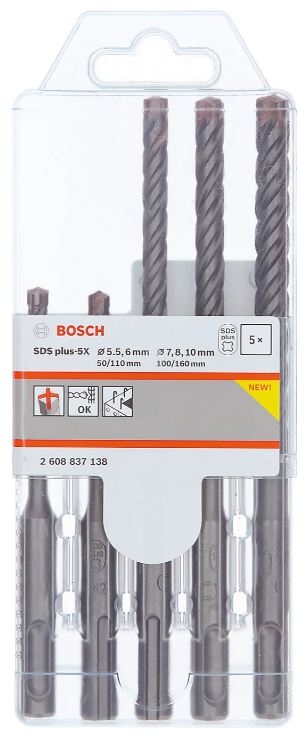 Bosch PRO SDS PLUS-5X SET 5D