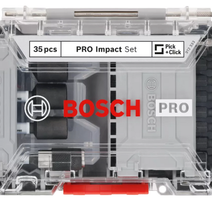 Bosch PRO IMPACT Schroefbitset 35-delig in Display - 2608521U77