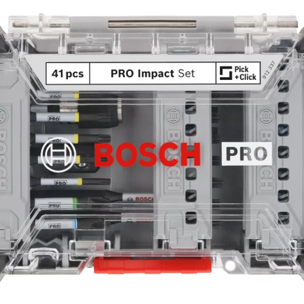 Bosch PRO IMPACT Schroefbitset 41-delig in Display - 2608521U78
