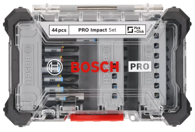 Bosch PRO IMPACT Schroefbitset 44-delig in Display - 2608521U79