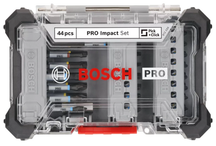 Bosch PRO IMPACT Schroefbitset 44-delig in Display - 2608521U79