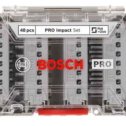 Bosch PRO IMPACT Schroefbitset 48-delig in Display - 2608521U88