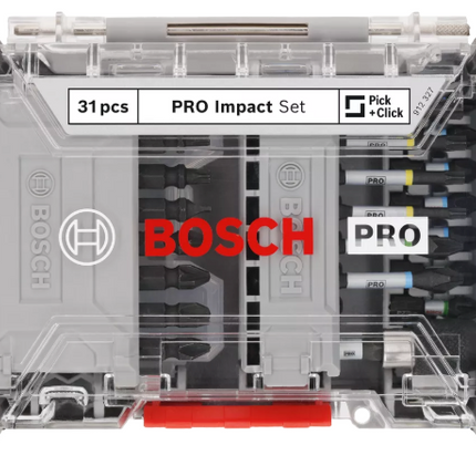 Bosch PRO IMPACT Schroefbitset 31-delig in Display - 2608521U72