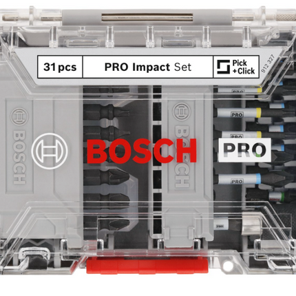 Bosch PRO IMPACT Schroefbitset 31-delig in Display - 2608521U71