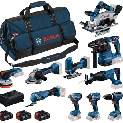 Bosch COMBISET 18V 10-TOOLKIT