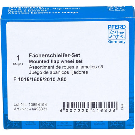 Afbeelding PFERD TOOLS lamellenslijpstiftenset SET F 1015/1505/2010 A 80