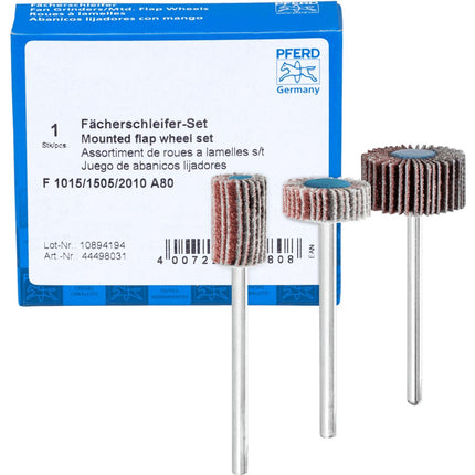 Afbeelding PFERD TOOLS lamellenslijpstiftenset SET F 1015/1505/2010 A 80