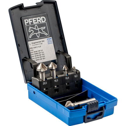 PF25202153 - HSS-kegelverzinkborensets - SET KES HSS DIN 335 C90° 5