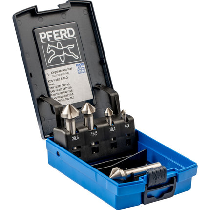 PF25202156 - HSS-kegelverzinkborensets - SET KES HSSE DIN 335 C90° 5