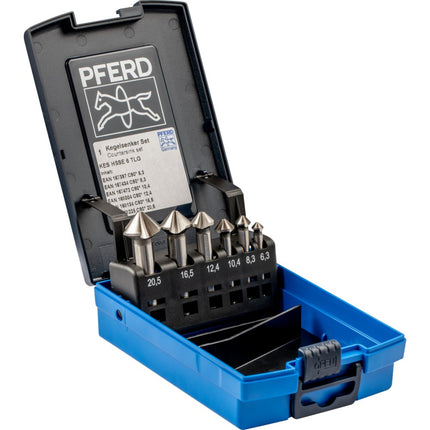 PF25202157 - HSS-kegelverzinkborensets - SET KES HSSE DIN 335 C90° 6