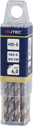 HSS-G Spiraalboor, type HD-S, GOLD-LINE, schacht ø13