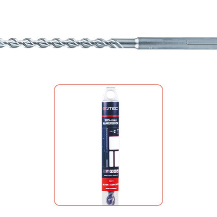 Hamerboor, SDS-max, 2-snijder