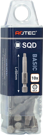 Schroefbit SQD, E6.3, in box