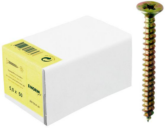 E-NORM pro SPAANPLAATSCHROEF PKKK 3.0X12