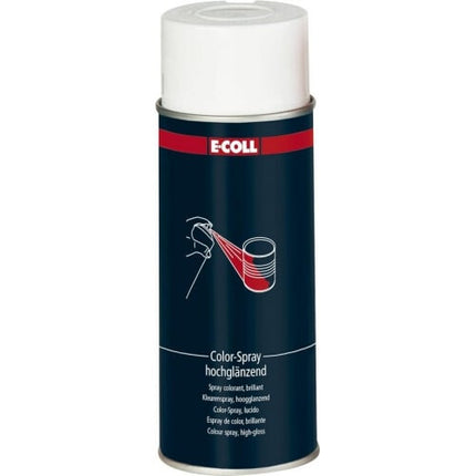 E-COLL Spuitbus RAL 9010 Wit 400ml Hoogglanzend - 4317784305877