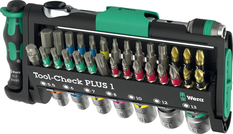 Afbeelding Wera dopsleutelset 1/4\" inclusief bits Tool-Check