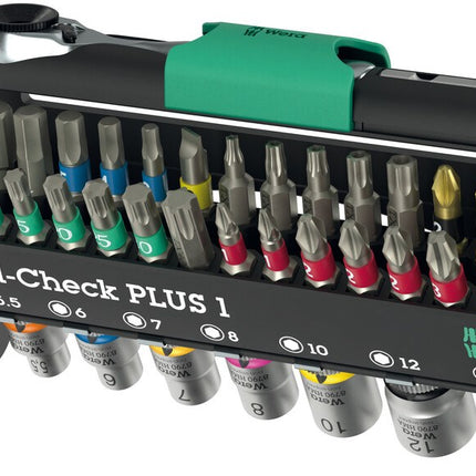 Afbeelding Wera dopsleutelset 1/4" inclusief bits Tool-Check