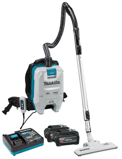 Makita VC008GU201 XGT 40V Max Rugstofzuiger voor Schoonmaak