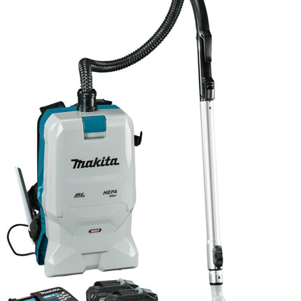 Makita VC011GU201 XGT 40V Max Rugstofzuiger voor Schoonmaak