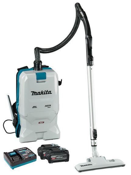 Makita VC011GU201 XGT 40V Max Rugstofzuiger voor Schoonmaak