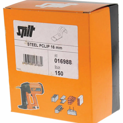 SPIT P-clip Ø16mm 150st - 016988