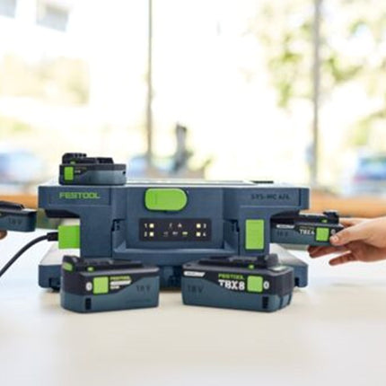 Afbeelding Festool sneloplaadapparaat SYS-MC 6/4