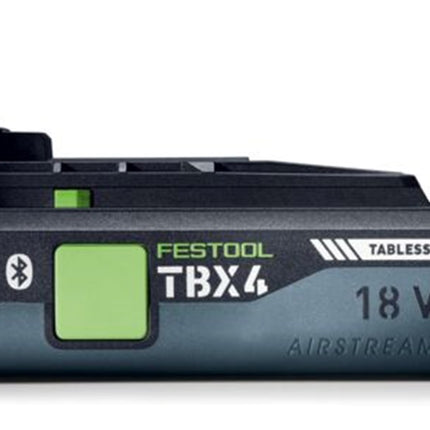 Afbeelding Festool tabless accu BP 18 TBX 4 C-ASI