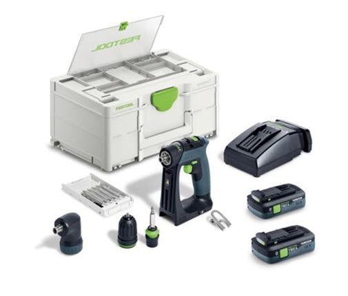 Afbeelding Festool accu-schroefboormachine CXS 18 TBX4,0 I-Set